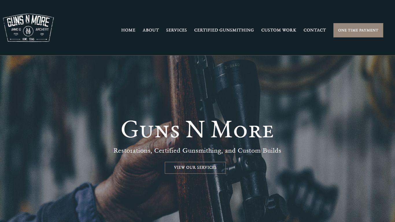 Guns N More | Quality Gunsmithing, Custom Builds, Archery & Firearm ...