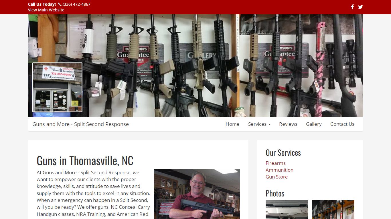 Guns in Thomasville, NC | Guns and More - Split Second Response (336 ...